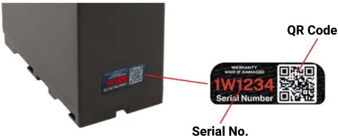 Hedbox RP-BP975 - Sicherheits-QR-Holo-Seriennummernetikett - 1