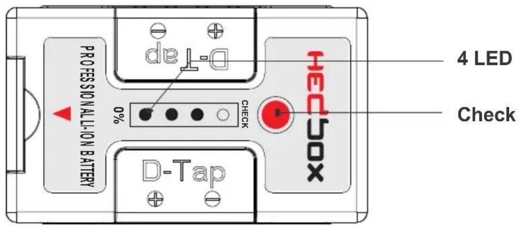 Hedbox HED-BP95D - Kapazitätsmesser - LED-Anzeige - 1
