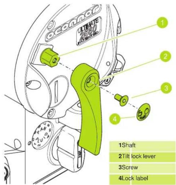 OConnor Ultimate 2560 - Adjust Lock Levers - 1