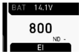 BAT 14.1V 800 ND - EI