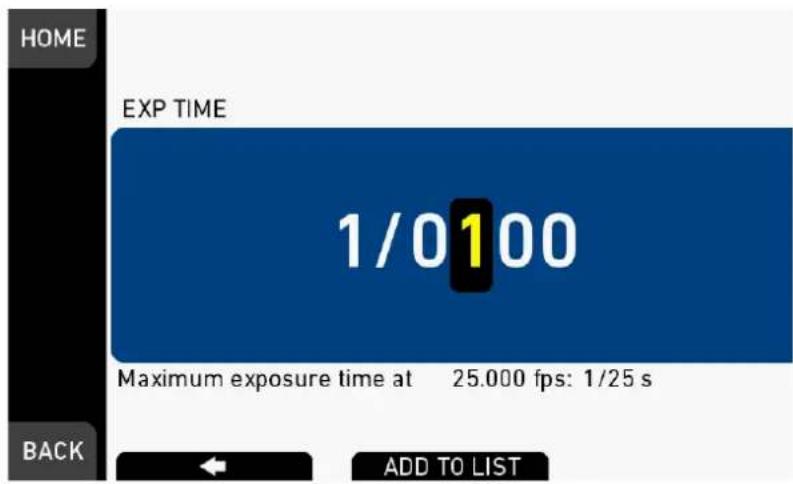 ARRI ALEXA Mini - Selecting a SHUTTER unit - 3
