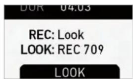 DUR 04.03 REC: Look LOOK: REC 709 LOOK
