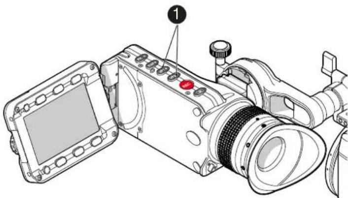 ARRI ALEXA Mini - VF1 & VF2 user buttons - 1
