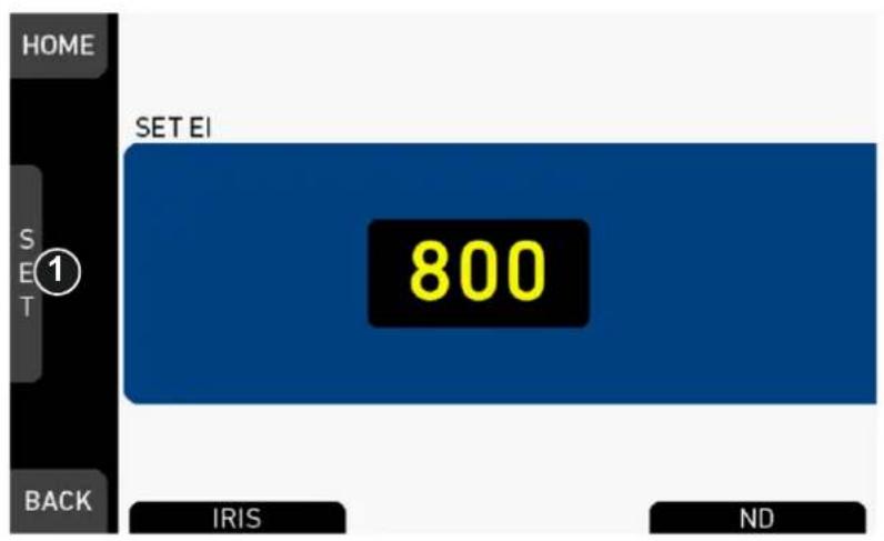 HOME SET EI 1 SET BACK IRIS 800 ND