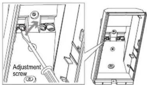 Adjustment screw