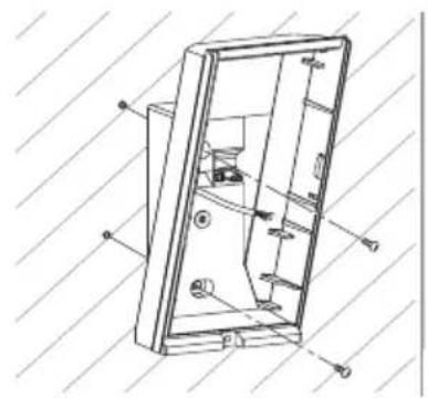 OPTEX HX-80NAM - 3-3 INSTALLING WITHOUT BRACKET - 3
