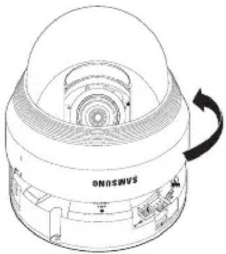 Hanwha SNB-7004 - Disassembling - 1
