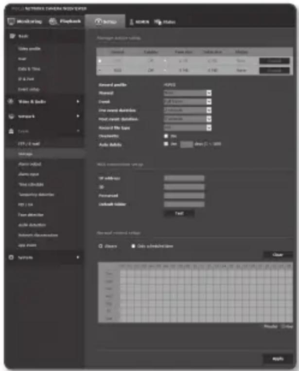 Hanwha SNB-7004 - If you want to record in your NAS - 2