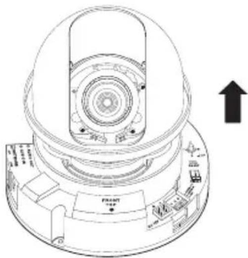 Hanwha SNB-7004 - Disassembling - 2