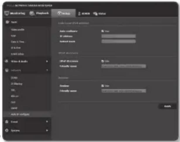Hanwha SNB-7004 - Auto IP configure - 1