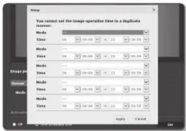 Hanwha SNB-7004 - If you want to set an image preset - 5