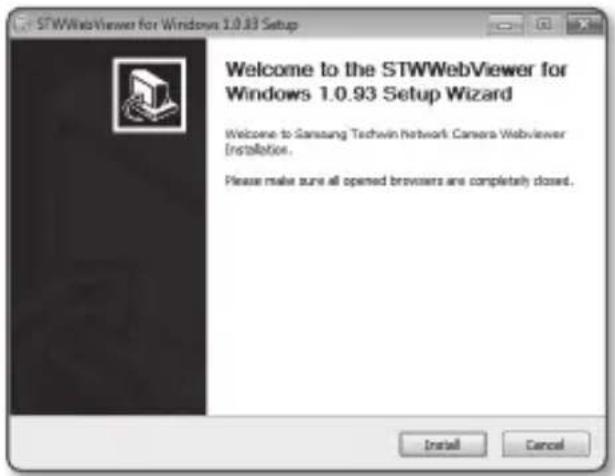 Hanwha SNB-7004 - INSTALLING STW WebViewer PLUGIN - 6