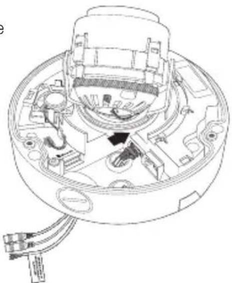 Hanwha SNB-7004 - Connecting alarm cable - 2