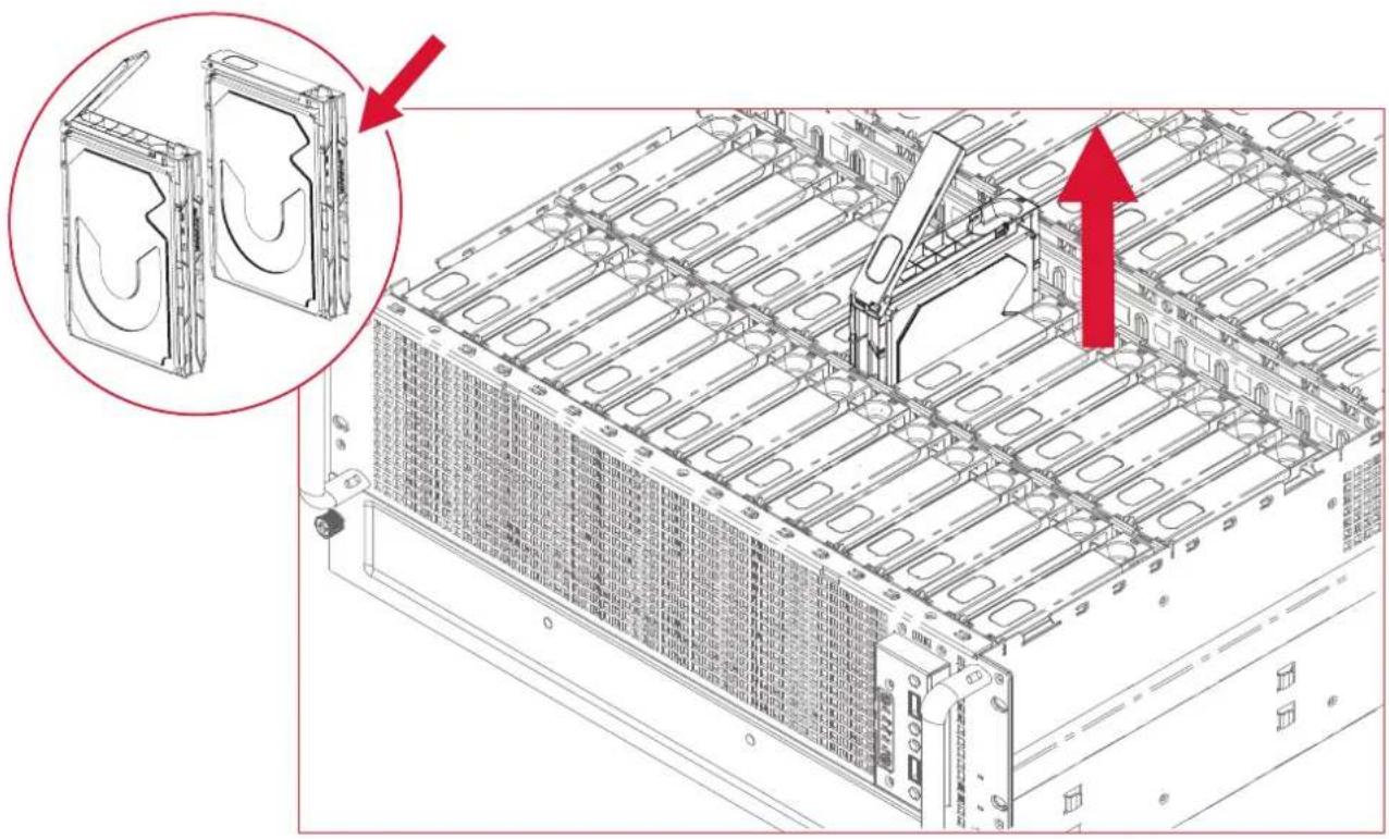 AIC RSC-4H - Removing/Installing a Drive Tray - 1