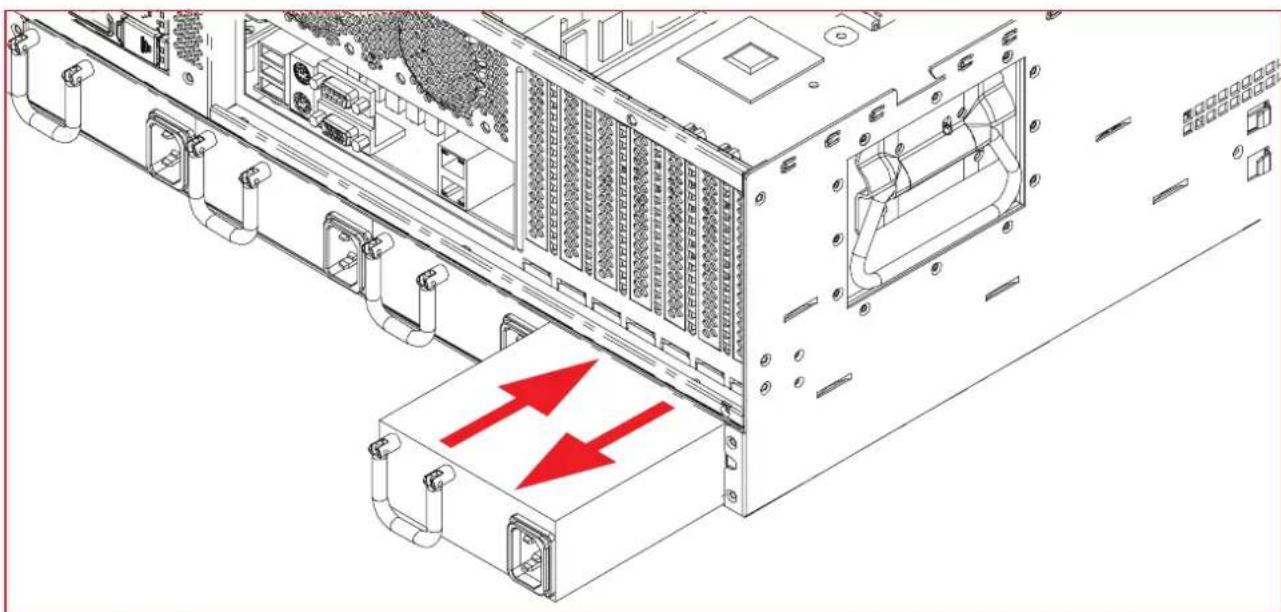 AIC RSC-4H - Installing a PSU Module - 1