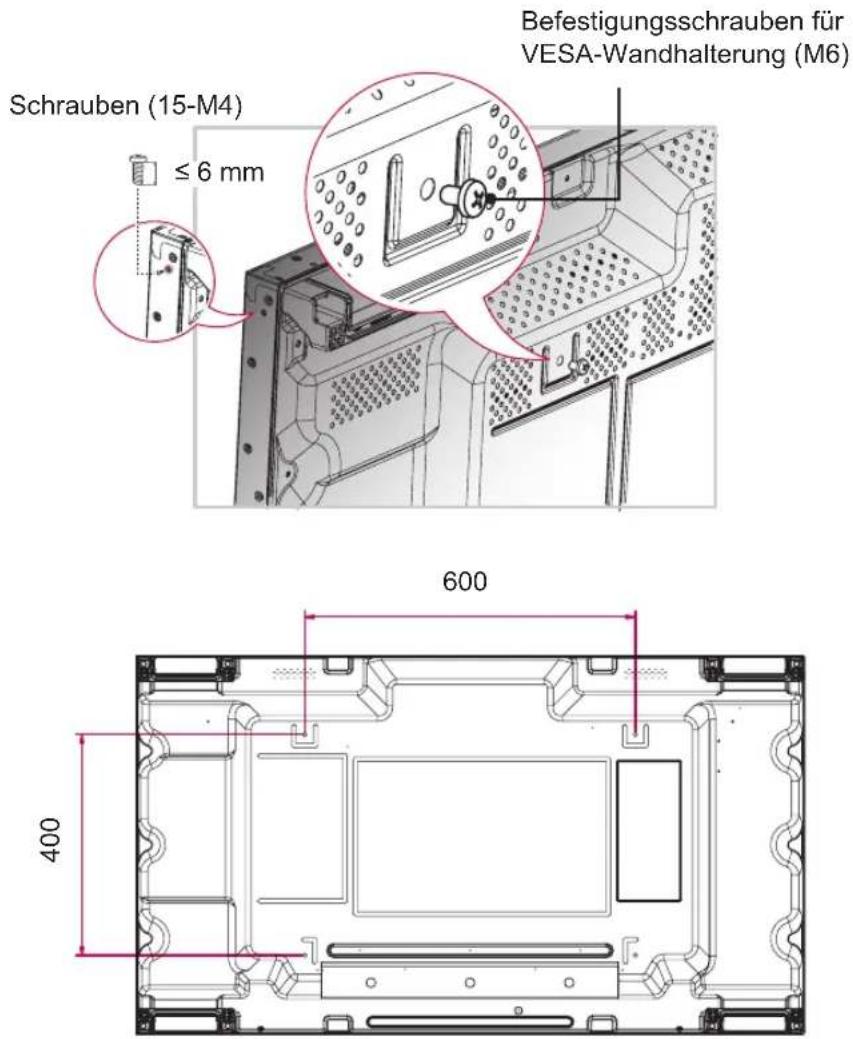 LG 55LV75A - \* Beispiel für die Tile-Anordnung 2 x 2 - 1