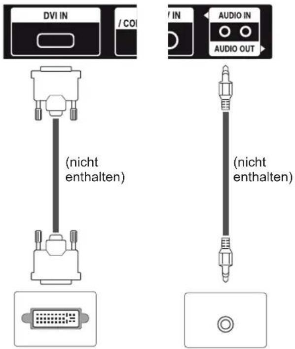 LG 55LV75A - DVI-Anschluss - 1