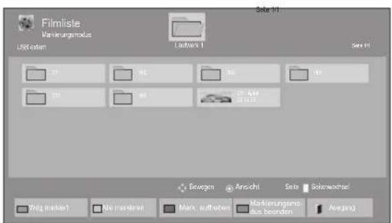 LG 55LV75A - Wiedergabe von Filmen - 2