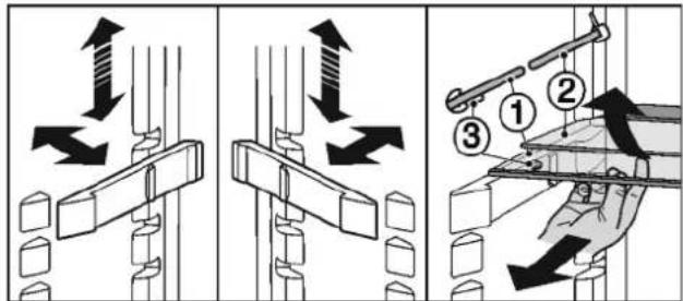 LIEBHERR CTPesf 3316-23 - Using the sectioned shelf - 1