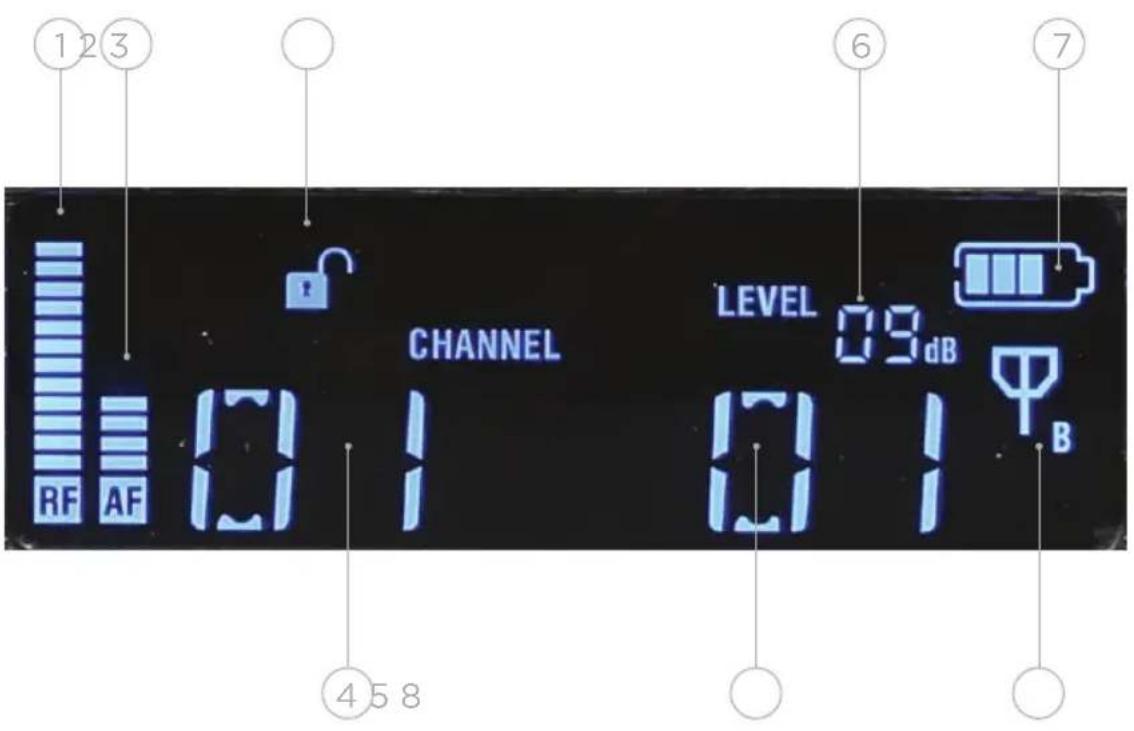 Audix AP61 - R61 LCD DISPLAY - 1