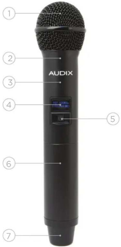 Audix H60 - H60 TRANSMITTER - HANDHELD - 1