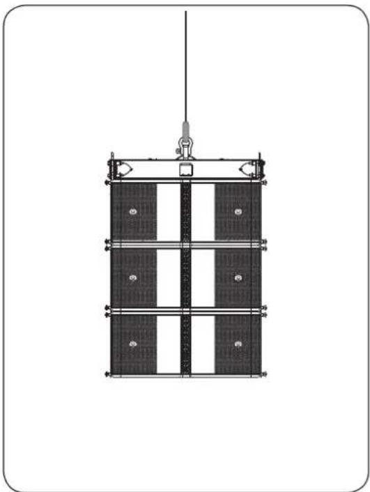 Turbosound Manchester MS215-VT - Vertikale Ausrichtung - 1