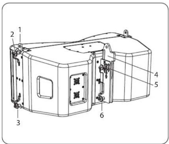 Turbosound Manchester MS215-VT - MV212 Schaltschrankmontagekomponenten - 1