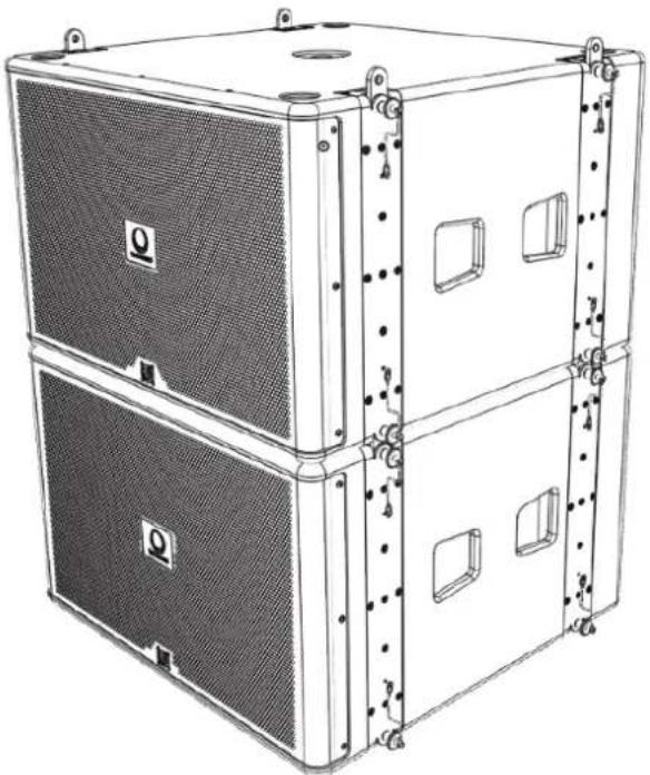 Turbosound Manchester MS215-VT - Typische Konfigurationen - 3