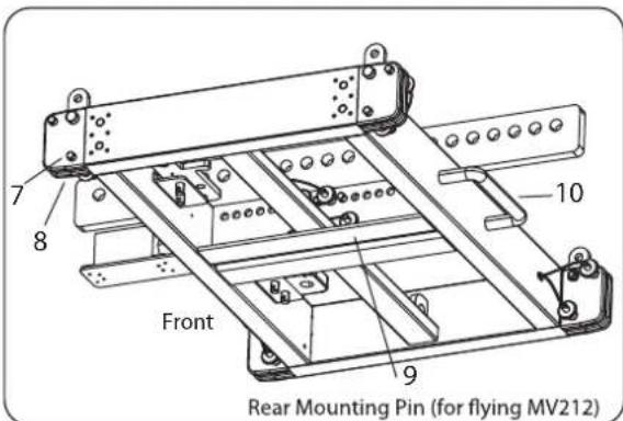 Turbosound Manchester MS215-VT - MAN-FG Fly Grid Montagekomponenten - 2