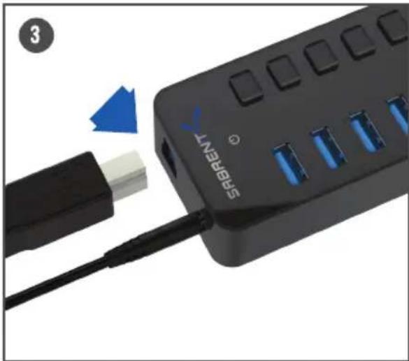 Sabrent HB-B7C3 - INSTRUCTIONS - 1