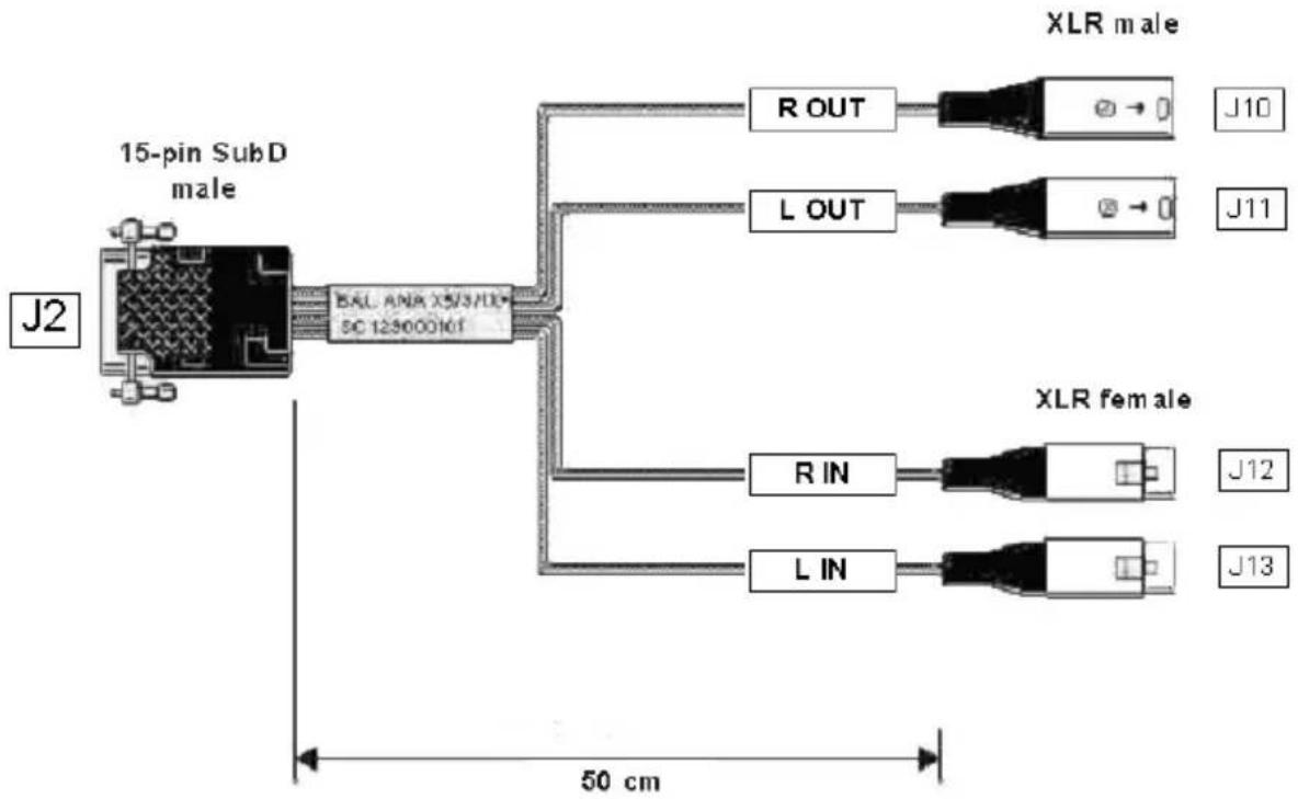 Digigram VX222e - VX222e - analog cable diagram - 1