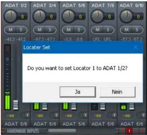 RME Digiface USB - Scroll Location Markers - 1