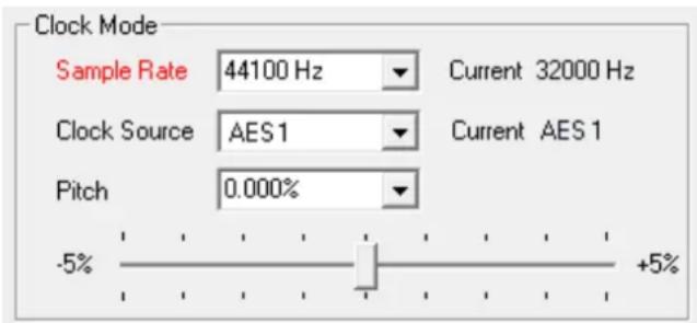 RME HDSPe AES-32 - Clock Modes - Synchronisation - 2