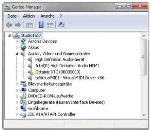 RME OctaMic XTC - Class Compliant Mode under Windows and Mac OS X - 1