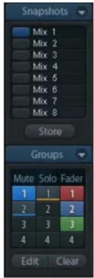 RME Fireface 802 - Snapshots - Groups - 1
