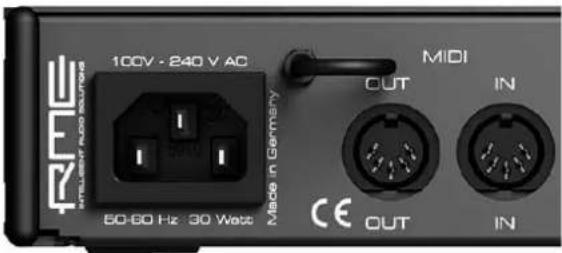 RME Fireface 802 - Connectors – Controls – Display - 4