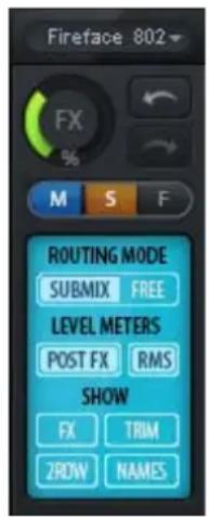RME Fireface 802 - Routing Mode - 1