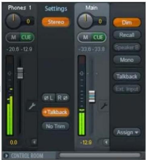RME Digiface Dante - Section Control Room - 1