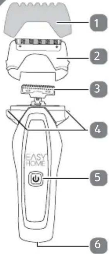 1 2 3 4 5 6 EASY HOME