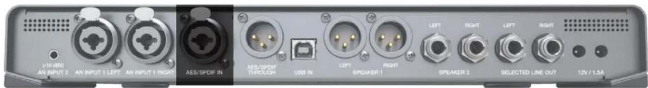 Dangerous Music Source - DIGITAL INPUT - 1