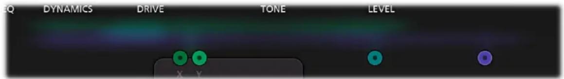 FabFilter Saturn 2 - The source flow area - 1