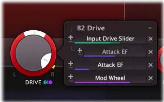 FabFilter Saturn 2 - Drag-and-drop modulation slots - 4