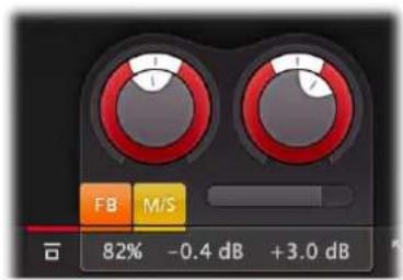 FabFilter Saturn 2 - Input and output controls - 2