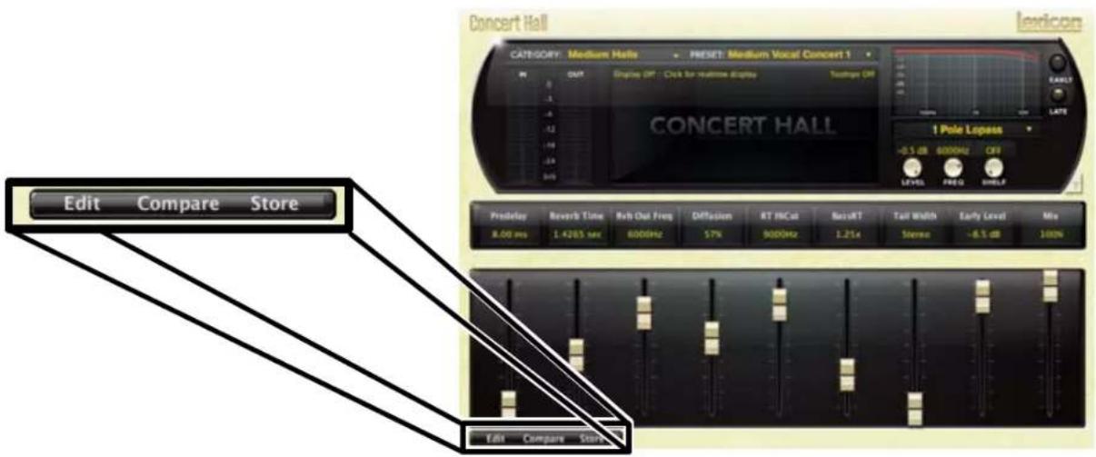 LEXICON PCM Native - Die Steuer-Buttons - 1
