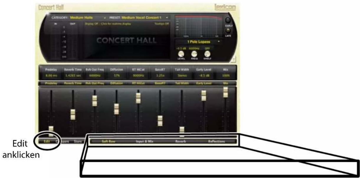 LEXICON PCM Native - Edit Navigation- und Full Edit-Modus - 1