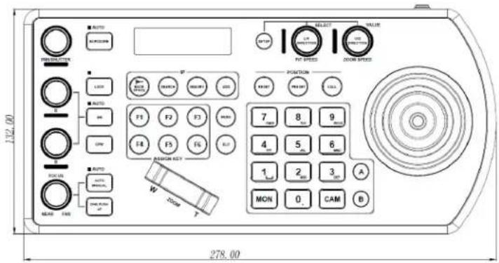 Marshall Electronics VS-PTC-IP - Dimensions - 3