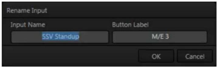 NEWTEK TriCaster 460 - RENAME INPUT - 1