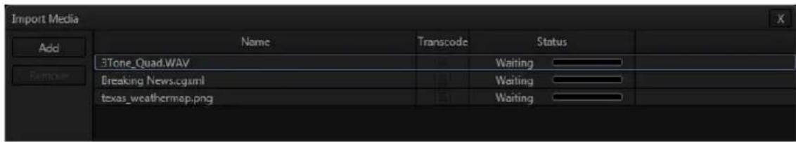 NEWTEK TriCaster 460 - SECTION 4.2 IMPORTING CONTENT - 2