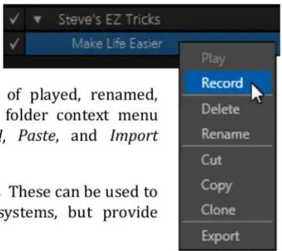 NEWTEK TriCaster 460 - THE CONTEXT MENU - 1