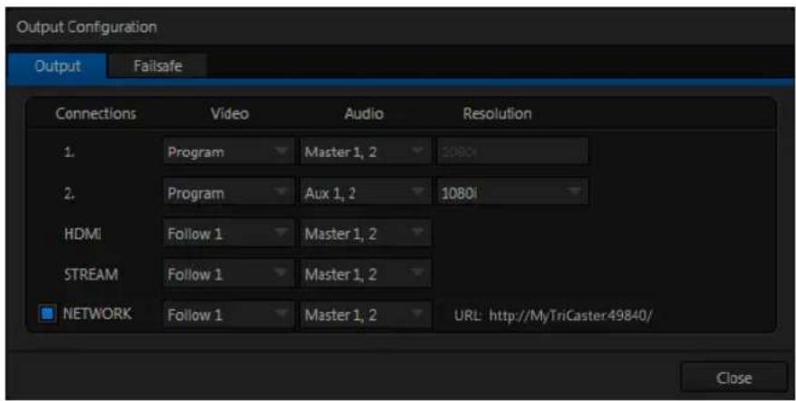 NEWTEK TriCaster 460 - SECTION 8.1 OUTPUT CONFIGURATION - 3